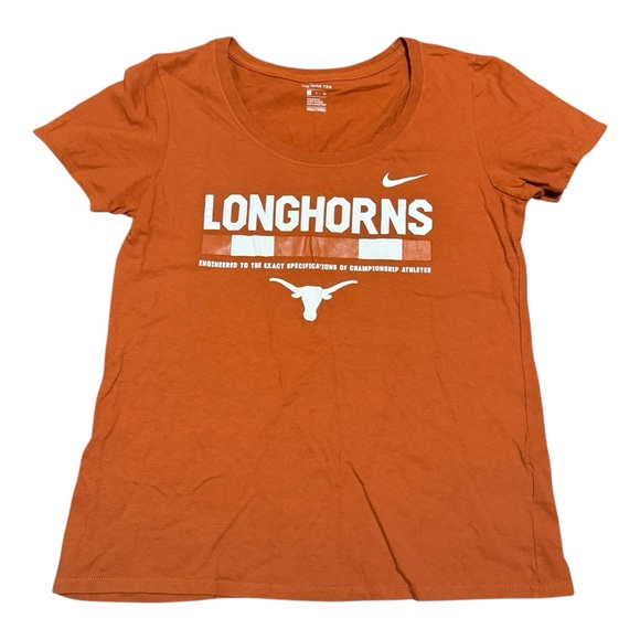 Nike Tops - Nike Texas Longhorns T-Shirt Women’s Size Small Burnt Orange Athletic Tee